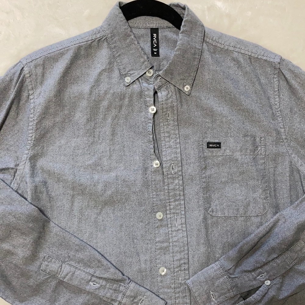 RVCA denim button down